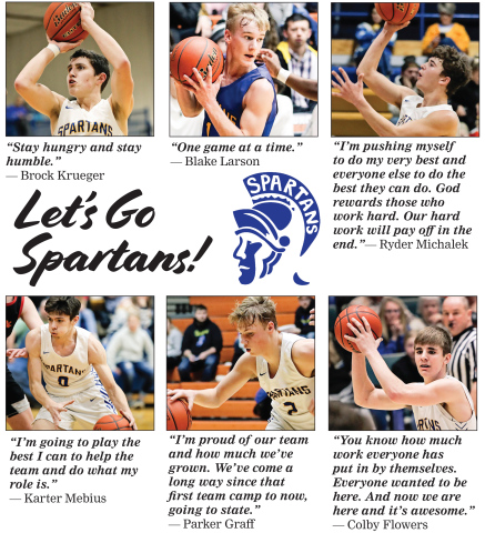 SPARTANS BOYS BASKETBALL SECURES FIRST STATE TOURNAMENT APPEARANCE IN 30 YEARS