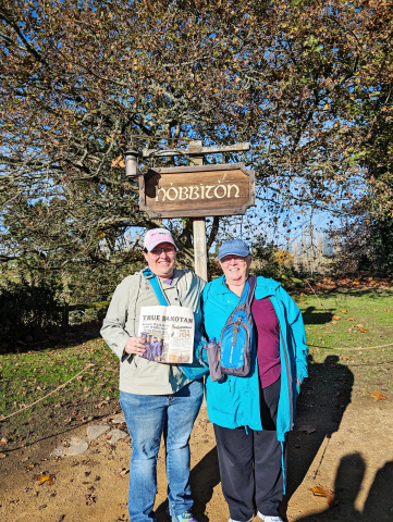 New Zealand Travels Katie Jackson and Ruth Swartout traveled to New Zealand last month with their True Dakotan. They are shown in Hobbiton, which is the set of The Lord of the Rings and The Hobbit movies located in New Zealand on a farm between Auckland and Rotorua.