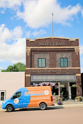 RILEY RODUNER / TRUE DAKOTAN Wessington Springs restaurant Sweet Grass hosted a visit from America’s Best Restaurants (ABR) on July 16, 2024.