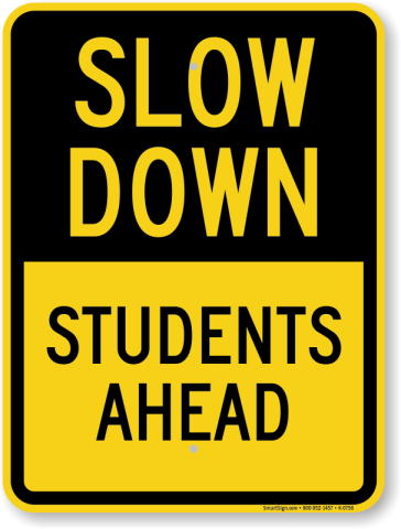Slow Down For Safety: Back to School Means Sharing the Road