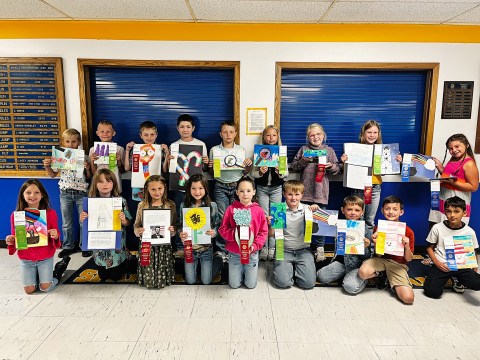 PHOTO COURTESY WSES Back Row, left to right: Lincoln Mikkelson, Holden Schelske, Crew Wenzel, Dawson Bultsma, Myles Tanke, Liberty Mikkelson, Hayden Bultsma, Alice Heumiller, Kenzley Schuh.  Front Row, Left to Right: Mary Tanke, Hanna Wenzel, Tatum Powell, Blair Murphy, Raven Richardson, Kolt Messmer, Jesse Arhart, Adam Knippling, Eli Colqui. Not pictured: Kix Coleman.