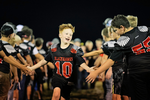 Caleb Culver, 4th grade Blackhawk. 