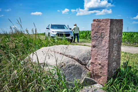 SD Magazine Monthly Column: The First Quartzite Marker