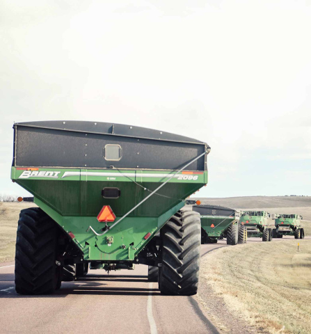 Harvest raises safety concerns for rural roadways