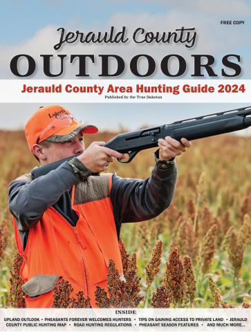Again this year, we carry on our new version of that tradition as we publish the sixth annual Jerauld County Outdoors, inserted in this week's print issue of the newspaper and available online. 