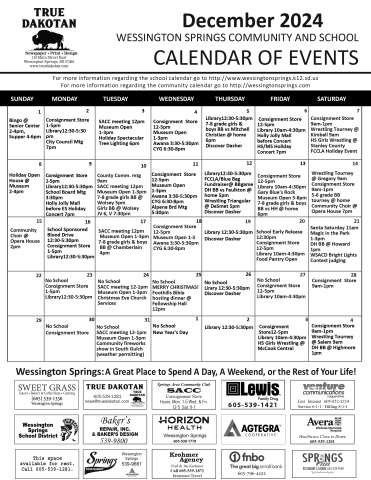 Holiday Cheer Spills Over With Full-To-The Brim Calendar of Events