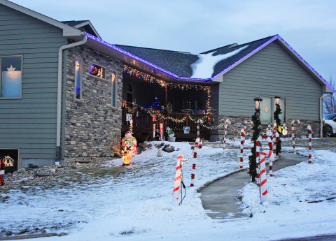 Overall Residential winner, Dave and Janice Bender. PHOTO COURTESY WSACD