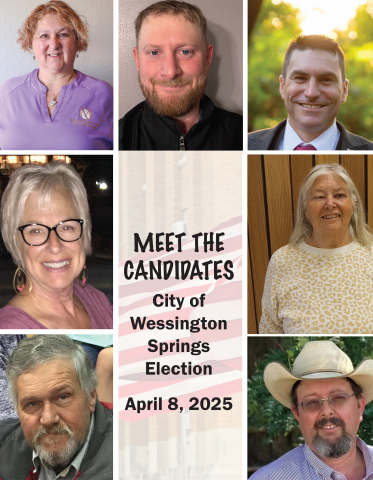 Meet the Candidates for City of Wessington Springs Election