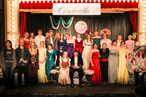 Gold “Cinderella cast members shown