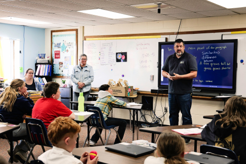 SD Conservation District, DANR Celebrate Arbor Day at WSES