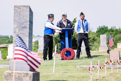 Across the region, locals and visitors gathered together in Alpena, Wessington Springs and at rural cemeteries to pay tribute to the veterans and the sacrifices they made so that life can carry on every day in a free America. KRISTI HINE / TRUE DAKOTAN