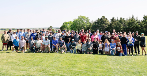 The golf tournament season is officially underway with the Annual Pair of Jacks Memorial Tournament drawing 31 teams to the course Sunday, May 25. The tournament was held in memory of Jack Ferguson and Jack Krueger and hosted by the Ferguson and Krueger families. The families said the tournament was held in celebration of two Wessington Springs men and their love for community, family, friends and golf. KRISTI HINE / TRUE DAKOTAN
