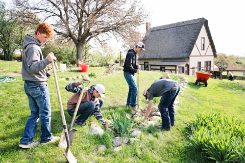 Turning over the dirt: The next generation tends the garden