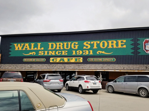 Wall Drug has become a popular stop for tourists on their way to and from other west-river attractions, attracting millions of visitors a year. (Photo Courtesy: SDPB File Photo)