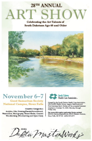 Seeking Artist’s Entries for SDHCA Dakota MasterWorks Senior Art Show – Entry Form is Available