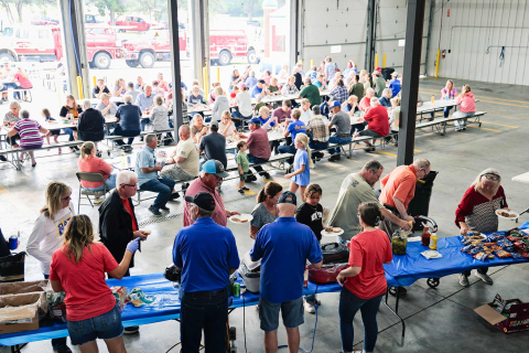 Throughout the evening on Friday, August 1, 2025, locals and visitors showed up in huge and steady numbers to support the Wessington Springs Volunteer Fire Department at one of its largest fundraisers of the year.