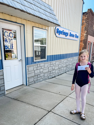 Young Entrepreneur Raises $700 for Springs Area Bus Services and Meals on Wheels
