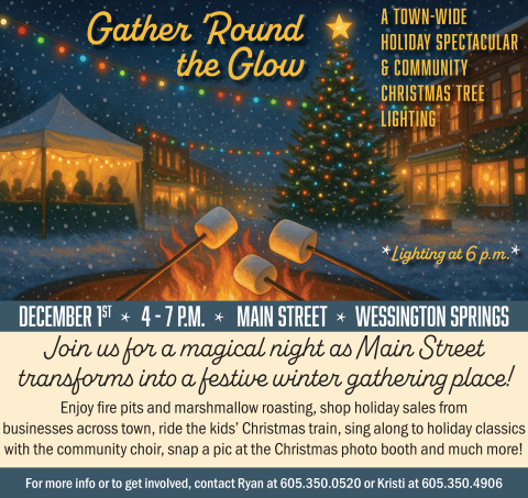 Wessington Springs to Kick Off Christmas Season With Holiday Event Dec. 1