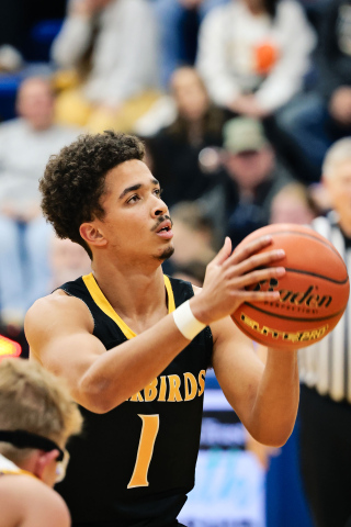 Caleb Richmond puts up shots as Wolsey-Wessington battled through a busy December stretch.