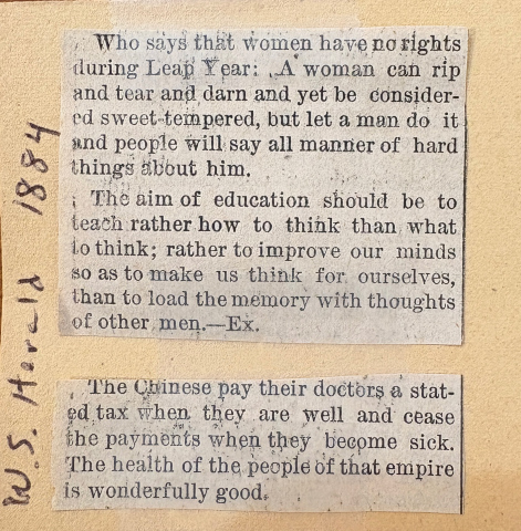 MUSEUM MUSINGS
