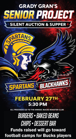 Gran’s Senior Project Unites Rival Schools for Bucks Football