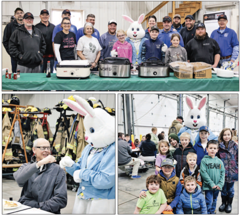 Annual Pancake Feed With the Easter Bunny Event Welcomes Hundreds