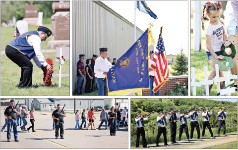 Memorial Day ceremonies across the area brought generations together to honor fallen service members and preserve their stories for the future