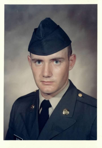 Timothy Bjork’s Army portrait. From June 11-14, Tim and a few dozen other South Dakota veterans will be feted in Brookings when “The Wall that Heals” arrives to honor veterans killed in Vietnam and those who served there and have died since.