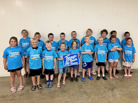 Jerauld/Buffalo County Farmers Union Hosts Youth Day Camp