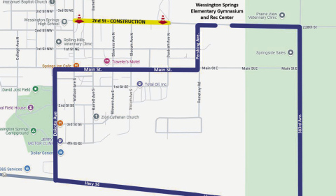 Alternate route to WSHS graduation ceremony announced