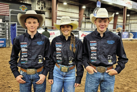 Hastin Heezen, Selah Havlik and Wyatt Fagerhaug.