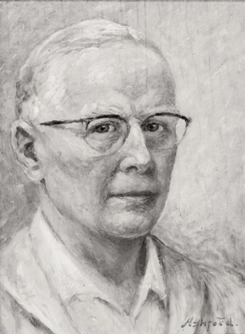 Frank Ashford self portrait.