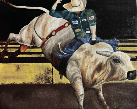 OIL PAINTING BY MACKENZI JOHANNESON
