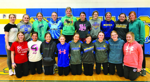 WSHS girls' 2023 track & field team