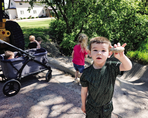 Scenes of Summer: “Kelsey’s Klubhouse” Kids Find Adventure on Daily Walk