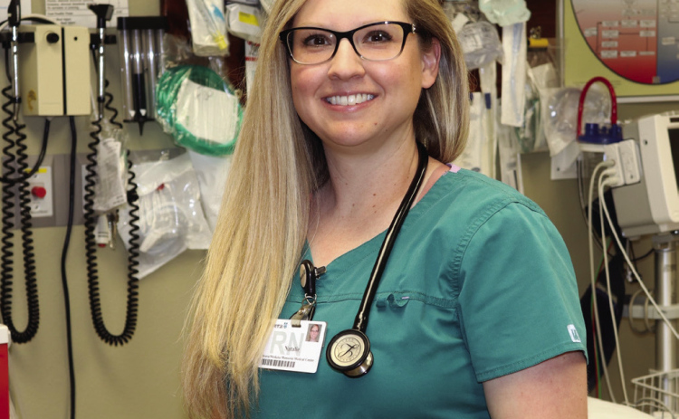 Natalie Bartel, RN, recently presented at SACC and shared that “Stop the Bleed” training is offered free of charge locally.