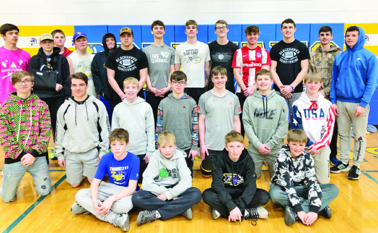 WSHS boys’ 2023 track & field team: