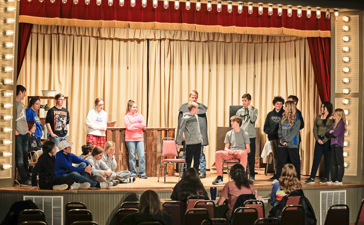 WSMS/HS Drama Presents Spring Play “The Last One Seen at the Scene of the Crime”
