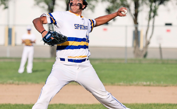 Last week, the Springs Legion team took on Alexandria last Thursday at David Jost Field. Despite losing 15-2, fans were treated to an exciting first few innings with Mason Schelske on the mound.