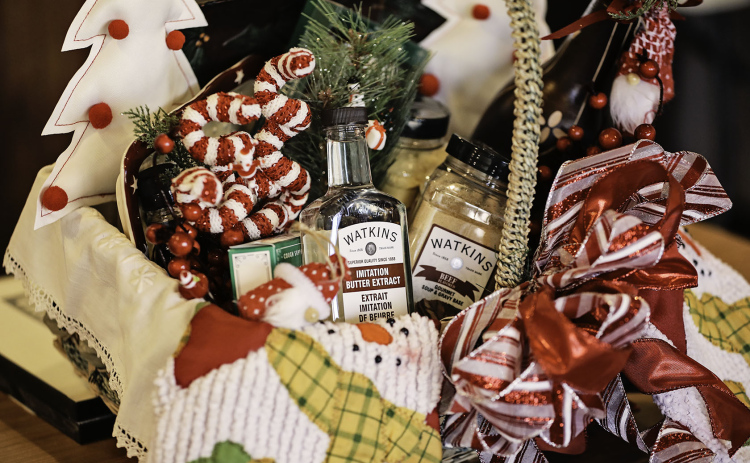 Museum fundraising raffle features Watkins-filled basket