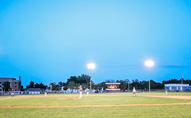 The Springs Owls drew a big crowd to David Jost Memorial Ball Field Sunday night as fans filled the park to witness the Springs Owls (3-2) take on the Kimball/White Lake (5-1) Nationals.