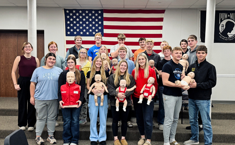WSHS Senior Max Klein Leads CPR Training for Classmates