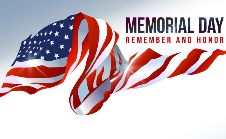 Area Memorial Day Schedule