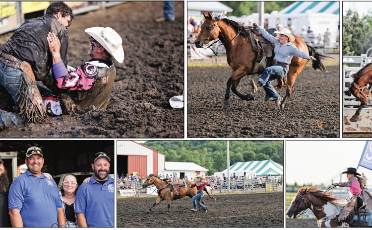 Despite muddy conditions left behind by Thursday afternoon’s severe storms, the Wessington Springs SDRA Rodeo delivered two exciting nights of competition July 2-3. Once the weather cleared Thursday evening, contestants put on a memorable show, demonstrating determination and skill while fans filled the grandstands.