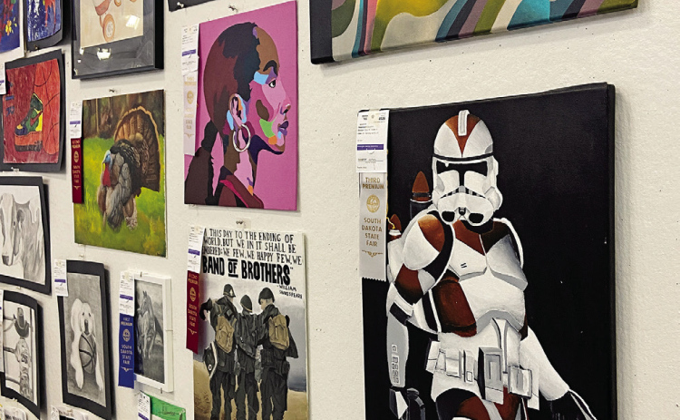 Local artistic talent recognized at state fair