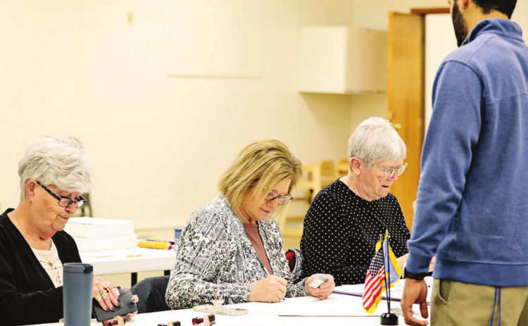 Voters flock to area polls