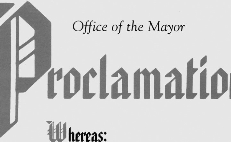 City of WS Mayor Proclaims May 18, 2023 “Wessington Springs School Day”
