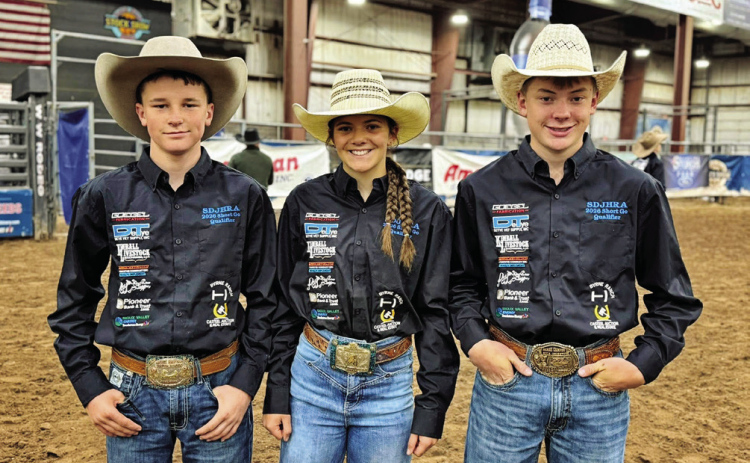Hastin Heezen, Selah Havlik and Wyatt Fagerhaug.