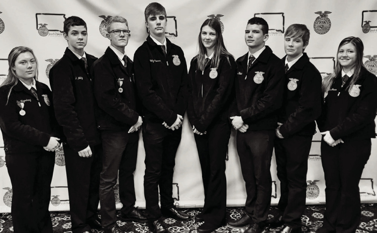 State FFA Champions Named in Leadership Development Events