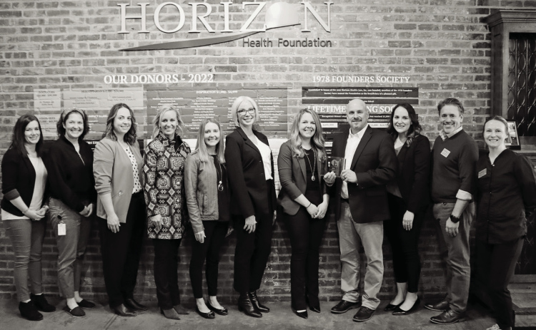 South Dakota Department of Health presents Horizon Health Care with the 2022 Partner in Health Award for their Family Planning services. PHOTO COURTESY HORIZON HEALTHCARE